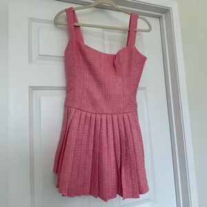 Alanis Mini Dress in Pink